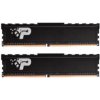 Patriot/DDR4/32GB/3200MHz/CL22/2x16GB/Black PSP432G3200KH1