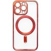 mobilNET plastový kryt MagSafe iPhone 13 Pro, červený