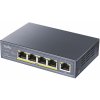 Cudy GS1005P - 5-Port Gigabit PoE+ Switch 60W GS1005P