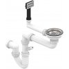 STRONG StrongSinks S3 Sifón pre úsporu miesta pro granitové drezy
