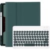 AppleKing puzdro s klávesnicou s okrúhlymi klávesmi a priestorom na Apple Pencil na iPad Air 4 (2020) / Air 5 (2022) / Pro 11
