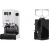 Gaggia New Classic E24, white + Eureka Mignon Turbo, BL black