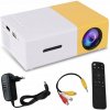 Mini LED projektor Full HD prenosný biely