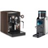 Biepi Sara PID, black/wood + Rancilio Rocky Doserless