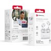 Slúchadlá Forcell F-Audio Wirelles Earphones Tws Master Pro White