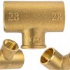 Medený T-kus na spájkovanie 28X1/2