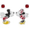 Disney strieborná sada náušníc Mickey and Minnie Mouse SS00004SRRL.CS