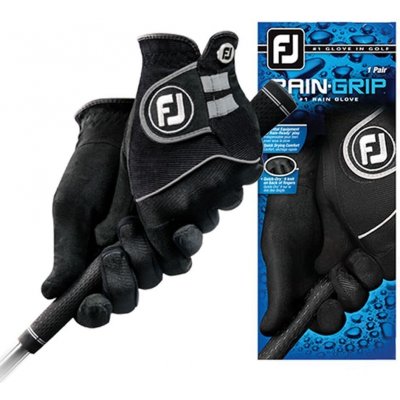 Footjoy Raingrip Womens Golf Glove (pár) Čierna L