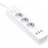 GSM odposluch v 3-zásuvkovej predlžovačke s 3 USB portmi