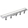Sprchový žľab Polysan 76 cm polypropylén šedá lesk lines 71674