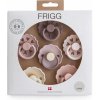 Frigg okrúhlé kaučuk cumlíky Blooming Love 6ks