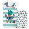 Obojstranné bavlnené obliečky Carbotex Lilo & Stitch, 140/200+70/90, STITCH246935
