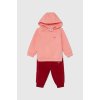 Detská tepláková súprava adidas Originals HOODIE SET ružová farba, IY9538 92