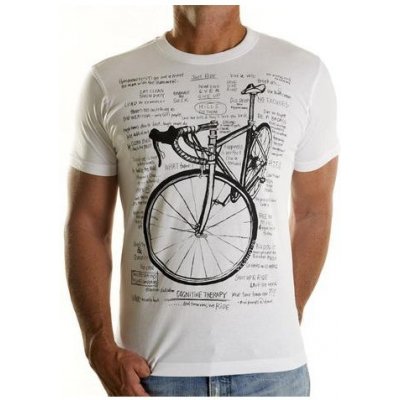 Cycology tričko s cyklistickým motivem Cognitive Therapy bílá od 28,4 € -  Heureka.sk