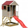 Marimex | Detský drevený domček Marimex Veranda so šmykľavkou | 11640361
