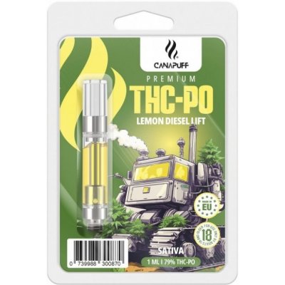 CanaPuff THCPO cartridge Lemon Diesel Lift 79 % 1 ml