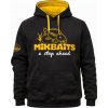 MIKBAITS Mikina Fans team černá - Mikbaits oblečení - Mikina Fans team černá