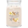 YANKEE CANDLE Signature sklo 2 knôty Vanilla Creme Brulée 567 g