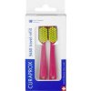 Curaprox CS 5460 Travel set náhradní hlavice kartáčku Barva (vzor): tmavě růžová