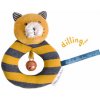 Moulin Roty Hrkajúci plyšový krúžok Lulu