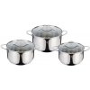 Sada nerezových hrncov 6 dielna Berlingerhaus Silver Jewellery Collection BH-6662