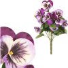 Umelý kvet fialka, kytica 30 cm fialová