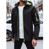 Pánska bunda softshell Farba zelená DSTREET TX4471 Farba: Čierna, Veľkosť: M