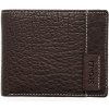 SEGALI Pánska kožená peňaženka 27119 - tmavo hnedá