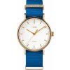 Hodinky Timex Fairfield Crystal, s modrým textilným remienkom