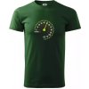 Tachometer cíti sa - 50 rokov - Klasické pánske tričko vyššej gramáže - XL ( Fľaškovozelená )