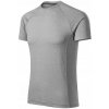Malfini tréningové s krátkym rukávom sivé
