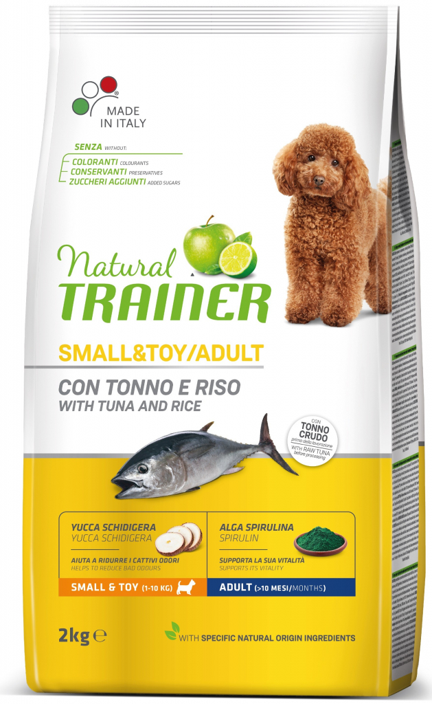 Nova Foods Trainer Natural Small & Toy Adult ryba 2 kg