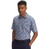 Pánske golfové tričko Under Armour, PLAYOFF 3.0 Modrá,Biela,Čierna XL