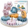 Viga Toys VIGA PolarB Drevené ozubené kolieska so zvieratkami