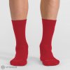 Sportful MATCHY WOOL ponožky, tango red M/L