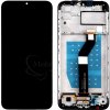 LCD Displej + Dotykové sklo + Rám Motorola Moto G8 Power Lite čierny + skrutkovače