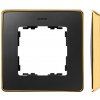 Rámček 1-násobný grafit/zlatá SIMON82(simon)