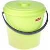 Vedro s krytom zelené 12L Curver