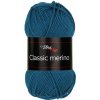 Classic merino 61299 petrolejová