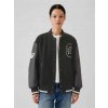 Gap Wool varsity čierna biela