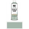 Pintyplus Chalk kriedová farba v spreji na rôzne povrchy 400 ml Londýnska sivá CK817