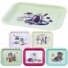 HomePRO 142780 Kovový podnos PROVENSAL, 20,5x16,5x1,5cm, viacfarebné, 6ks