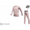 Sensor MERINO AIR SET detský set, dusty pink 90