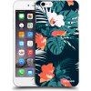 Picasee silikónový prehľadný obal pre Apple iPhone 6 Plus/6S Plus - Monstera Color