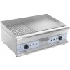 Royal Catering Grilovacia platňa - dvojitá - elektrická - 75 cm - hladká/ryhovaná - 2 x 3 200 W RCG 75G