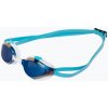 Plavecké okuliare arena Python Mirror blue mirror/white/sky