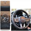 Luxusný poťah volantu z pravej kože Maria Cavallo čierny 36-39 cm (osobné automobily)