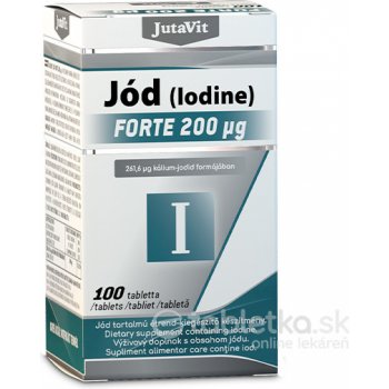 JutaVit Jód Forte 200 μg 100 tabliet