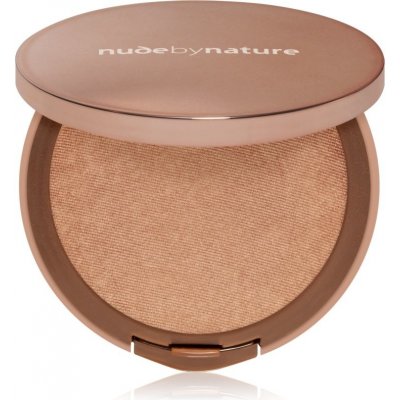 Nude by Nature Flawless Pressed Powder Foundation kompaktný púdrový make-up odtieň N4 Silky Beige 10 g