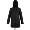 NEOBLU 3175 ANTOINE WOMEN / Dámska nepremokavá vosková bunda - deep black XXL